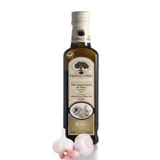 Olivenöl mit Knoblauch - Frantoi Cutrera 250ml