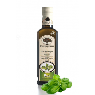 Olivenöl mit Basilikum - Frantoi Cutrera 250ml