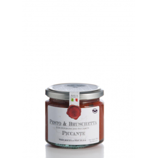 Pesto & Bruschetta Piccante - Tomate und Chili 190gr