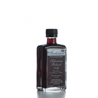 Schwarzer Ribiselessig 250ml