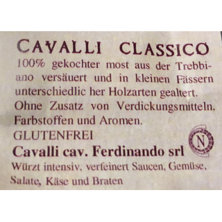 Aceto Balsamico Cavalli Classico 50ml